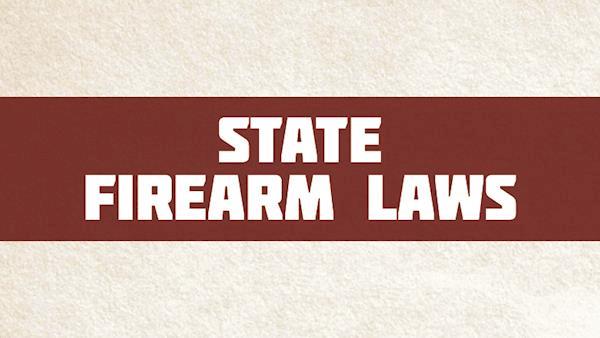 State Firearm Laws Graphic